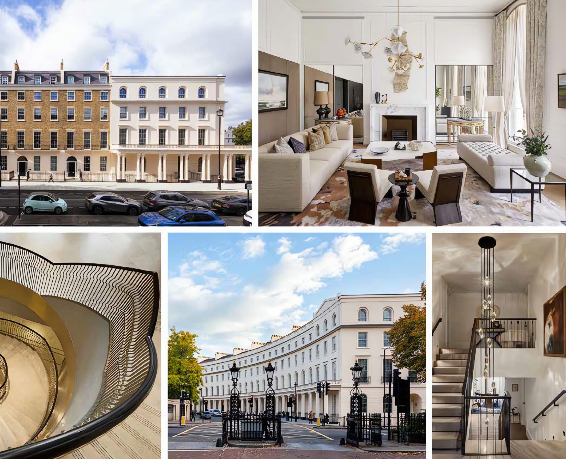 Regent's Crescent, detalle